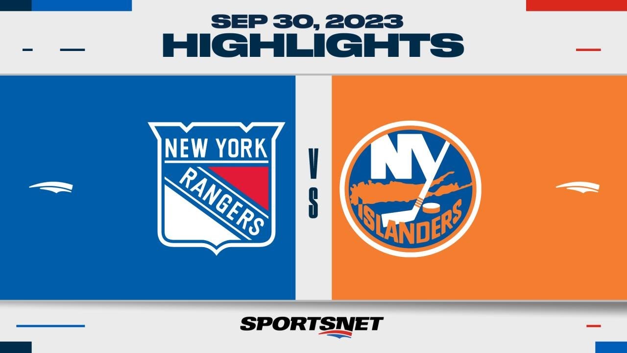 Photos: Islanders at Rangers Sept. 26, 2023