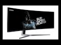 SAMSUNG MONITOR GAMING QLED 49'' COM TELA ULTRA-PLANA DE 32: 9, LC49HG90DMLXZD, QLED, 49'', Preto