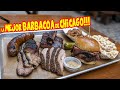 ALUCINANDO con LA MEJOR BARBACOA de CHICAGO 2022 - brisket, pulled pork, pastrami...