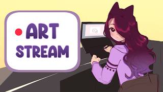 #13 Commission Art Stream || CHILL STREAM || [ NO MIC ]