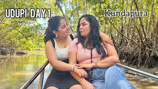 Day 1 in Udupi 🌴 with MOM | Exploring Kundapura &amp; Hidden Coastal Vibes ✨