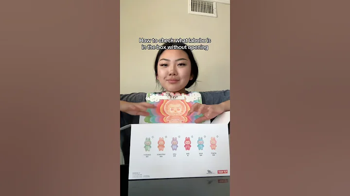 How to check what labubu colors are without opening the box