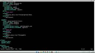 Demo Docker Compose phpMyAdmin and PgAdmin