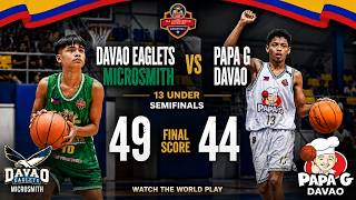 DAVAO EAGLETS MICROSMITH vs PAPA G DAVAO | 13 UNDER | 2026 Sinag Liga Asya Junior World Showcase screenshot 3