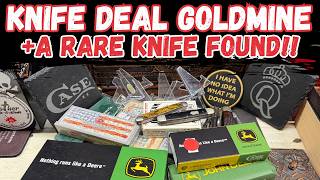 Amazing Knife Deal Haul! Friday's Epic Finds & A VERY RARE KNIFE FOUND!