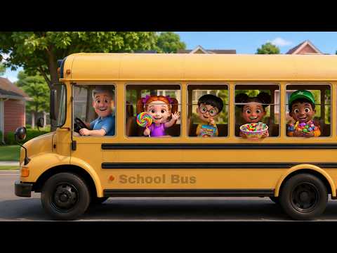 Wheels Go Round and Round | Fun Nursery Rhyme & Kids Song