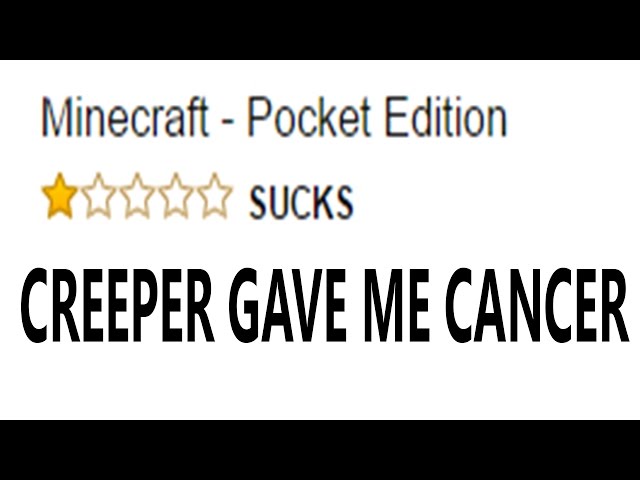 Worst Reviews On Amazon #1 (Minecraft Edition)