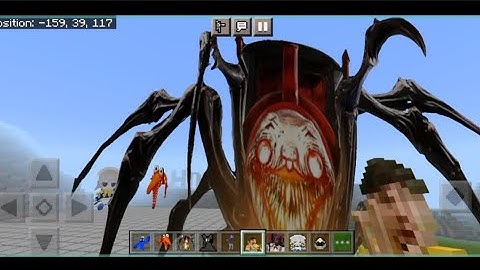 Choo Charles Nextbots in Senatorcraft Custom Nextbots Addon MOD in Minecraft pe