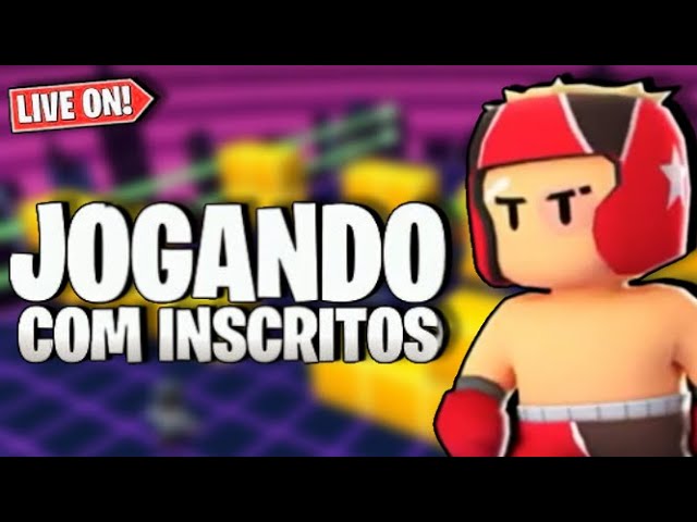 LIVE STUMBLE GUYS ⭐ AO VIVO 💫 SALINHA DE CRIA  NOVAS SKIN 💫 BLOCK DASH  INFINITO COM OS INSCRITOS