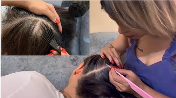 I do ASMR until YOU are in the DEEPEST part of your SLEEP | scalp NITPICKING