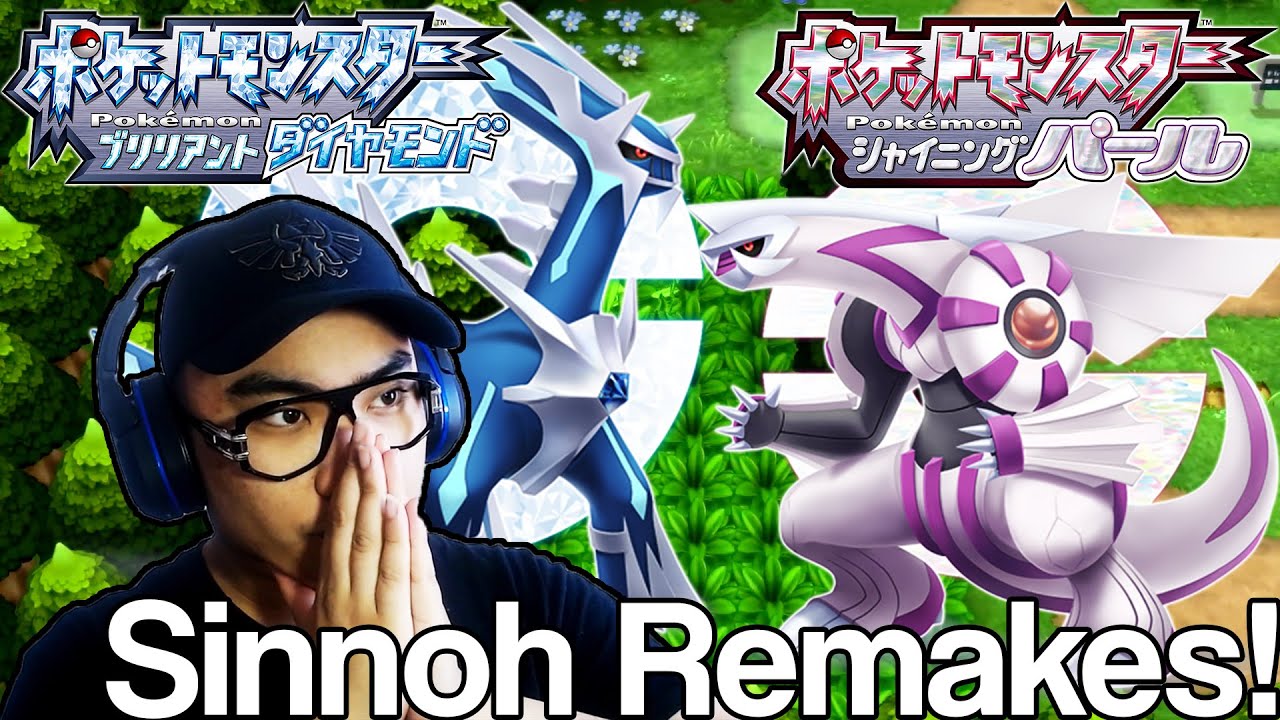 Pokémon Brilliant Diamond and Pokemon Shining Pearl, ST, SINNOH CONFIRMED !