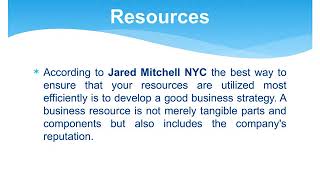 Jared Mitchell SEC - Business Strategies - Understanding their Importance Video