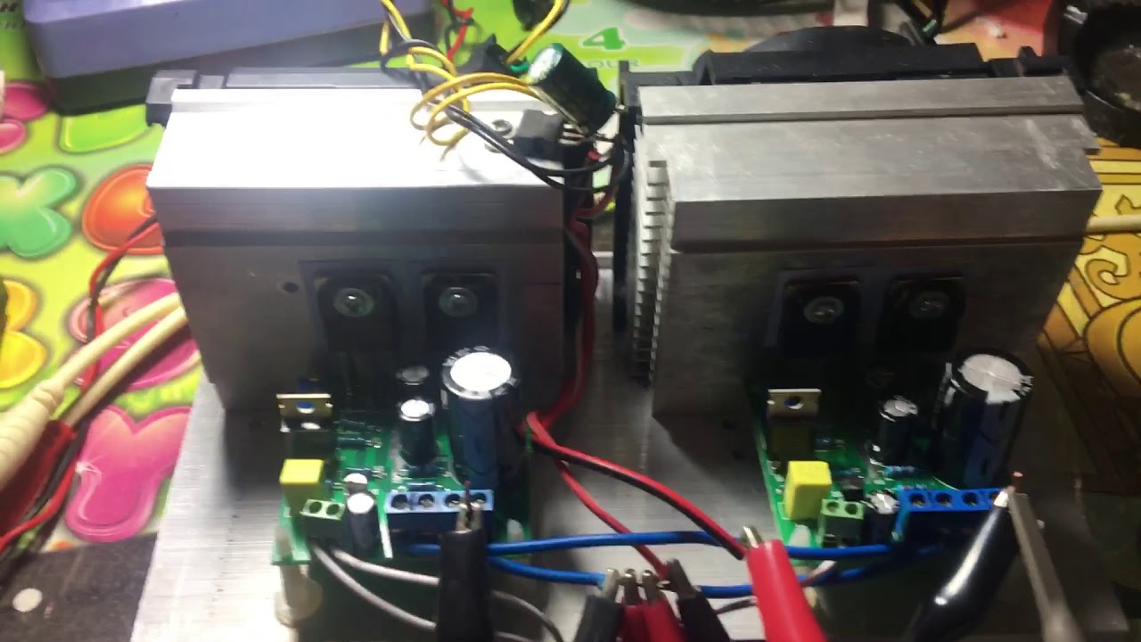 DIY JLH 1969 AMP Test.