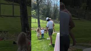 Thomas Rhett catches his daughter with Russell Dickerson's son #shorts