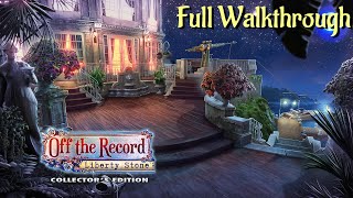 Let's Play - Off the Record 4 - Liberty Stone - Full Walkthrough Profile