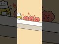 給食の時間！今日はなにかな～？🐱 #じぇりねこ #Jellycat #ゆるキャラ #ショートアニメ #character #イラスト #Animation #shorts