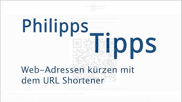 Web Adressen kürzen mit dem URL Shortener