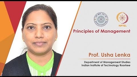 Principles of Management | Week 7 Quiz | Assignment 7 Solution | NPTEL 2022 | SWAYAM