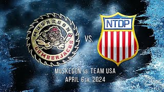 HIGHLIGHTS: USA U18s vs. Muskegon Lumberjacks (4/6/24)