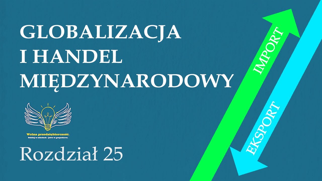 25. Globalizacja i handel międzynarodowy | Wolna przedsiębiorczość - dr ...