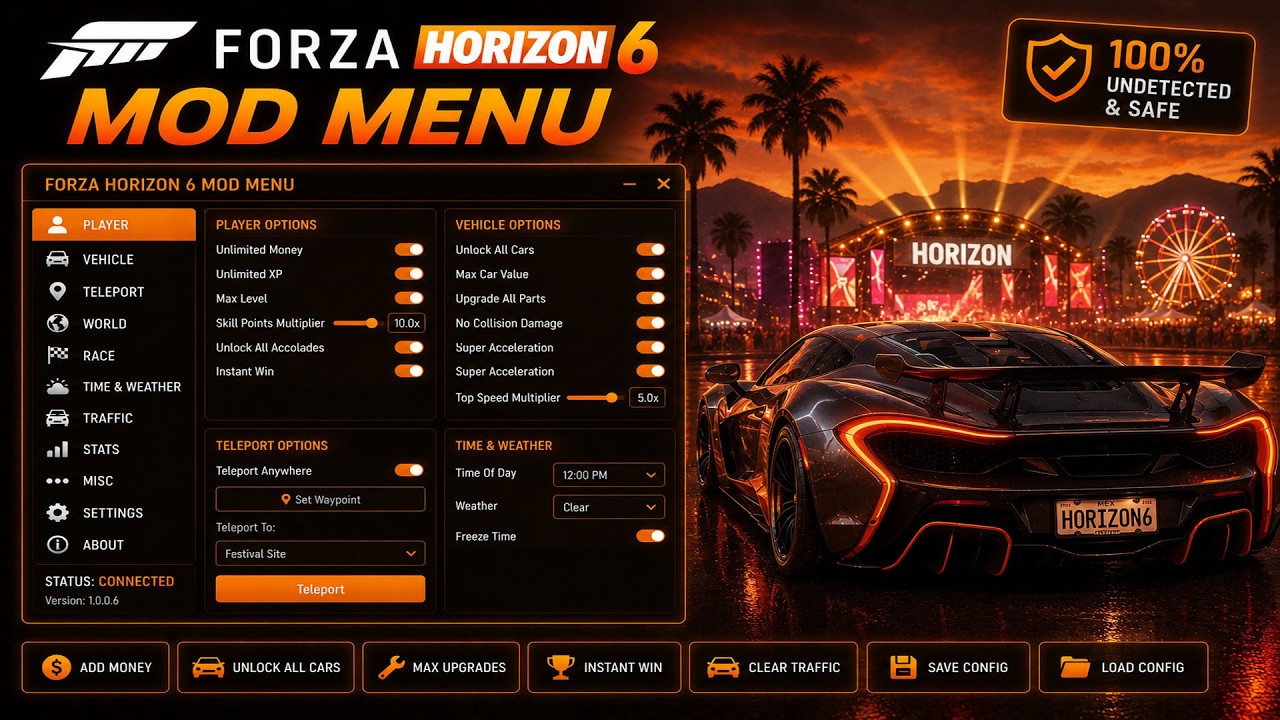 [NEW] Mod Menu Forza Horizon 6 | Forza 6 Money Glitch | FH6 Free Cheat ...