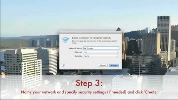 [OLD] Air Display 1: Mac Ad-hoc Connection