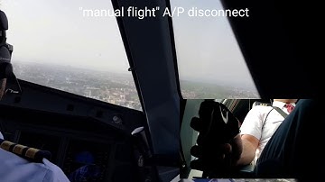 Airbus A330 Landing at Dakar with SIDESTICK VIEW!
