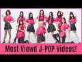 the top 50 most viewed j pop videos