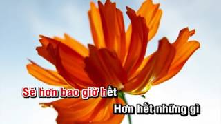 Video thumbnail of "KARAOKE -  SE  HON BAO GIO HET  - THIEN KIM"