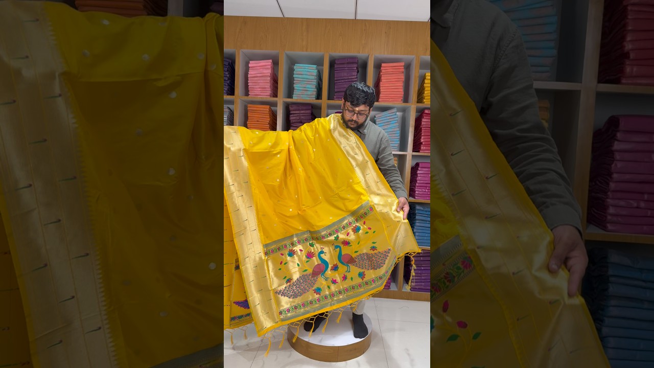 Soft Silk Paithani Dupatta for Wedding & Festive Wear