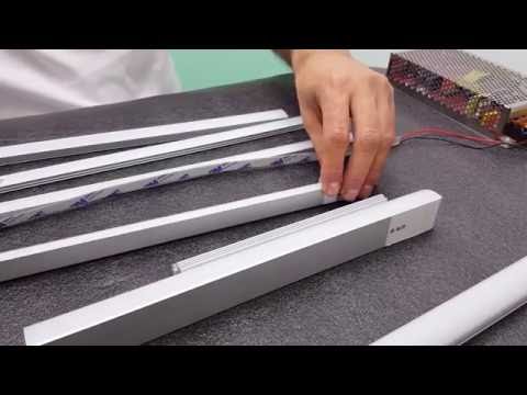 Video: Perfiles De Esquina Para Tiras LED: Perfiles De Aluminio Y Plástico Para Luminarias LED. ¿Cómo Colocar Un Perfil Triangular Para Una Tira De Diodos?