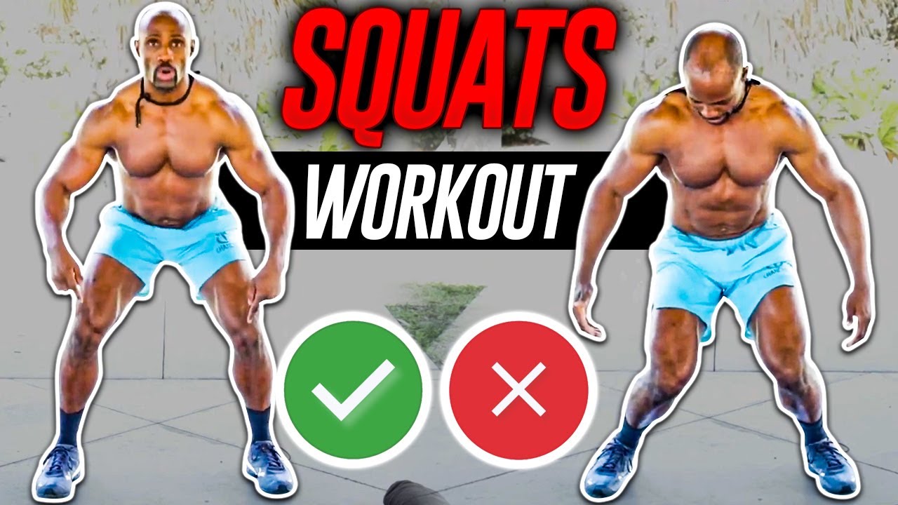 Squats Workout How To Properly Squat And Benefits Of Squats Youtube
