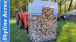 Building an IBC Firewood Tote  Start to Finish