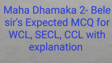 Mahadhamaka 2- Bele sir