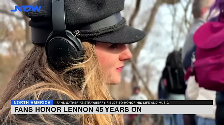 Fans honor Lennon 45 years on