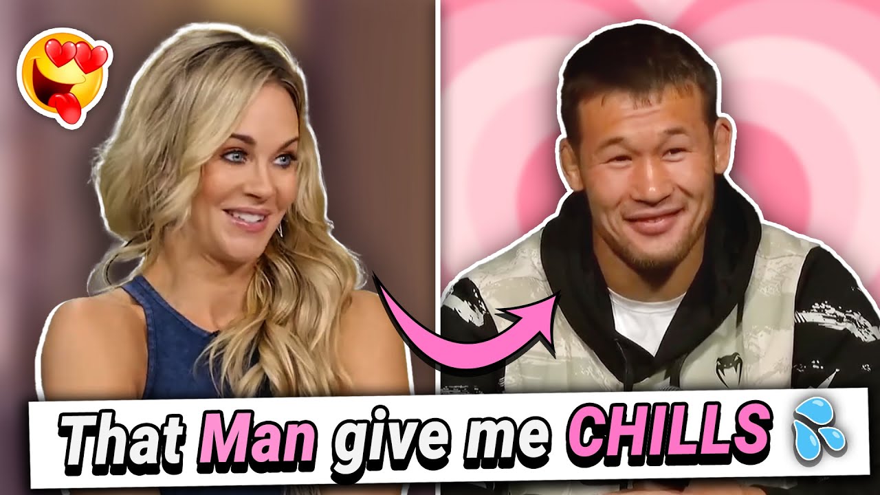 8 Minutes of Laura Sanko Being Mesmerized by Shavkat Rakhmonov 💦💦 😂😂