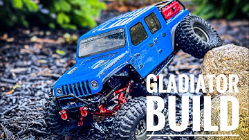 FLEX BEAST! Full build overview of the Axial SCX24 Jeep gladiator.