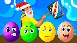 Surprise Eggs Kids Songs + More | Tigiboo | Nursery Rhymes