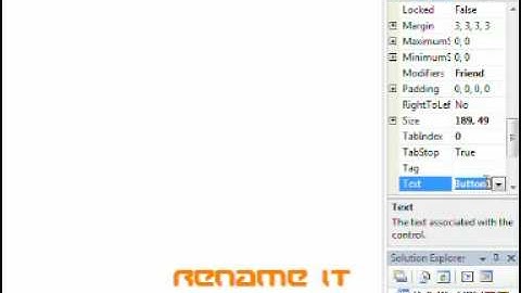 Visual Baisics 2005/2008 Tutorial 1 (Hello World)