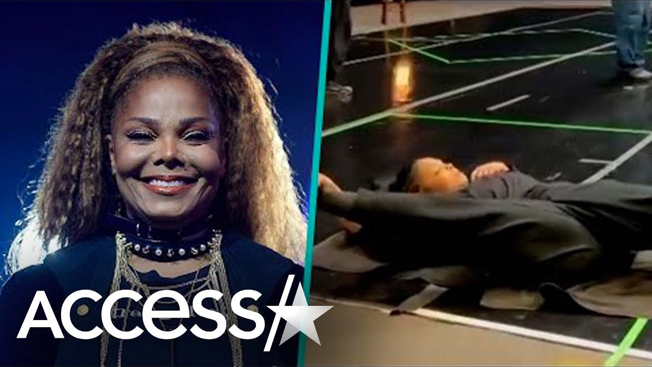 Janet Jackson's EYE-POPPING Flexibility During Dance Rehearsal