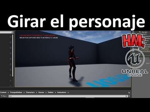 Animaciones Paragon - Giros del personaje | Tutorial Unreal Engine 4 Español