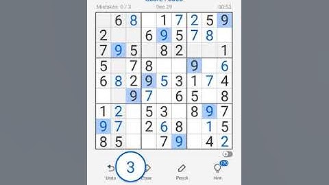 Sudoku Free Classic Puzzles Mobile | Daily Challenge December 29, 2022