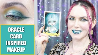 Oracle Card: Water &amp; Salt Makeup Tutorial #beautycommunity #oraclemakeup #hoodedeyes | PHYRRA