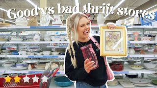 What makes a thrift store good?
