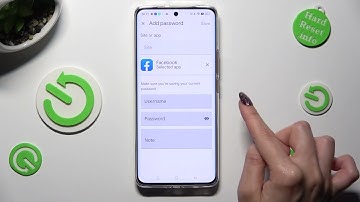 How to Add Passwords To Google Manager on Realme 11 Pro?