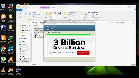 Installation Java JDK and Eclipse on Windows