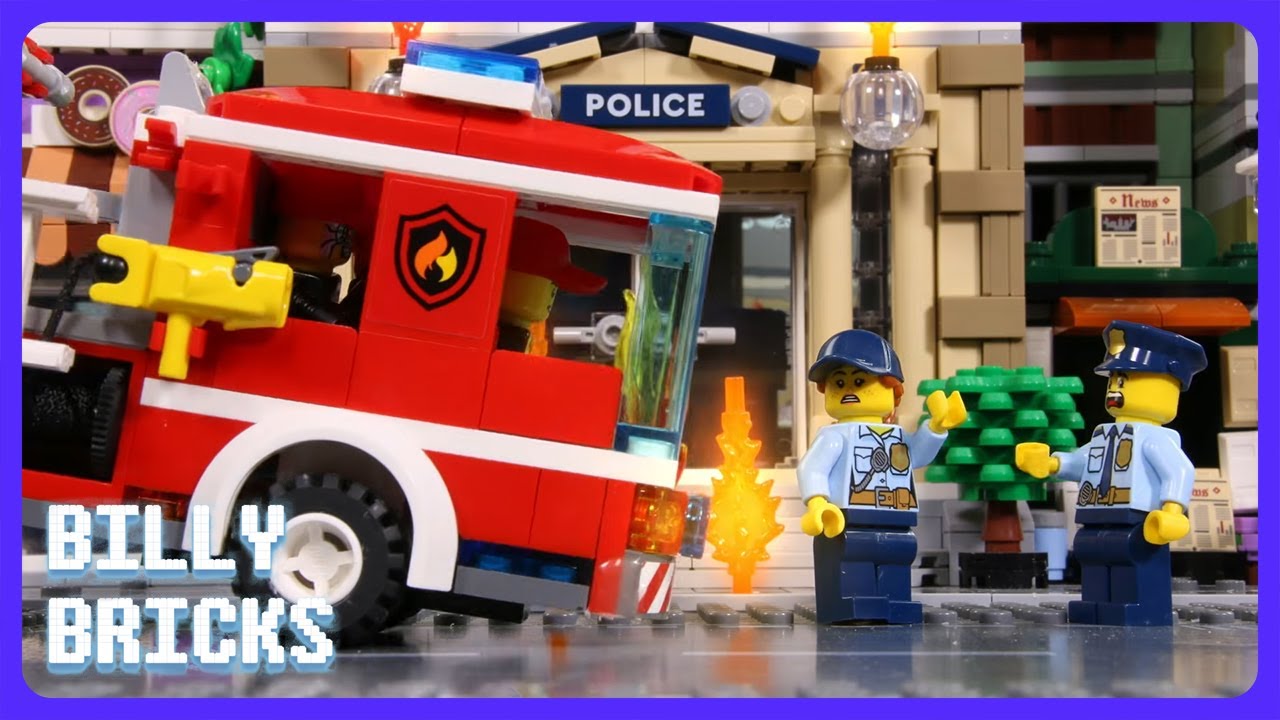 Billy Bricks - Fire School Adventure! | Dibujos Infantiles | WildBrain Pista de Carreras