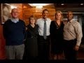 A Firefighter, a Postal Worker, a Veteran, and an Educator Have Dinner with Barack