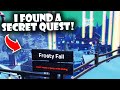 I Found a Secret Quest in the NEW Fortnite Creative Hub!