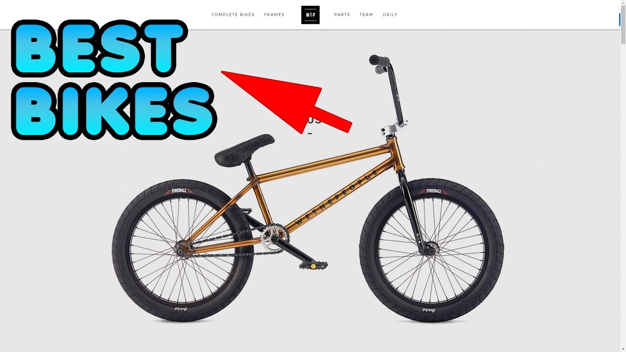 TOP 5 BEST BMX BIKES | BEST COMPLETE BMX BIKES - YouTube